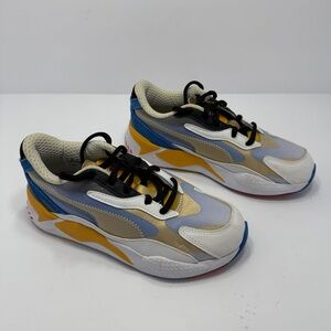 The Puma X Sonic the Hedgehog Sega RS-X Golden Rod Sneakers Youth 3C